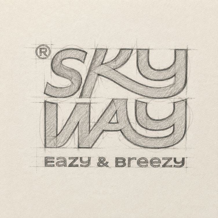 Logo Construction Sketch